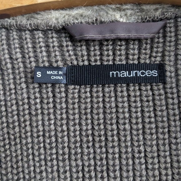 Maurice's Faux Fur Vest - Sz S - Picture 3 of 6